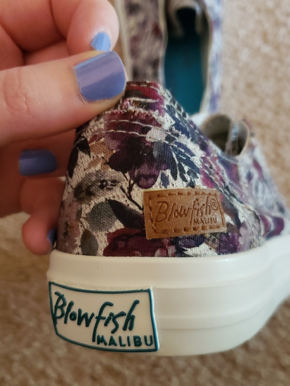 NWOT Blowfish Marley Floral Sneakers - Picture 6 of 8